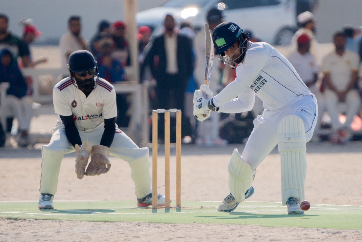 Action during the Qatar Premier League.