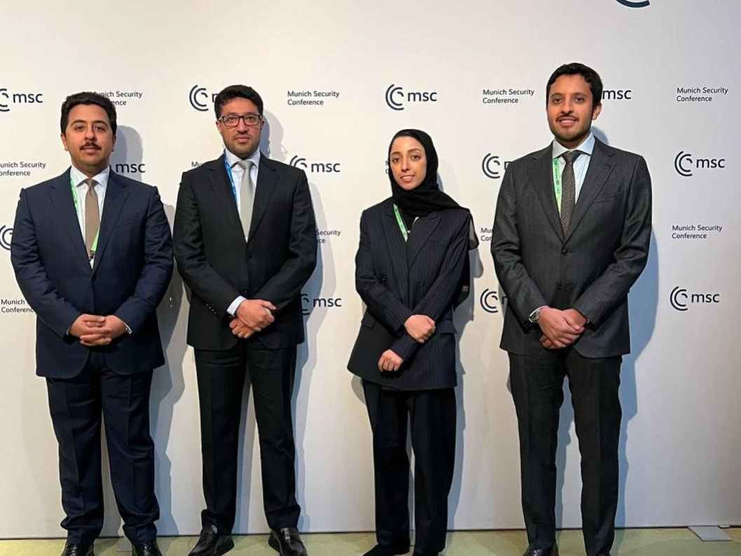 Members of the Doha Forum delegation at the Munich Security Conference.