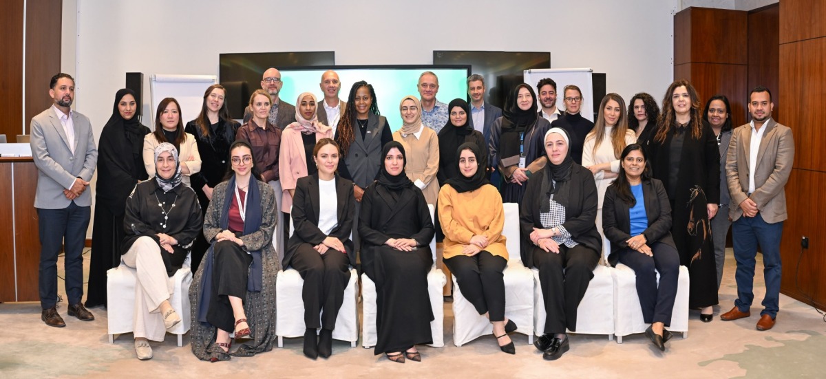 QRDI officials and participants at the training programme.