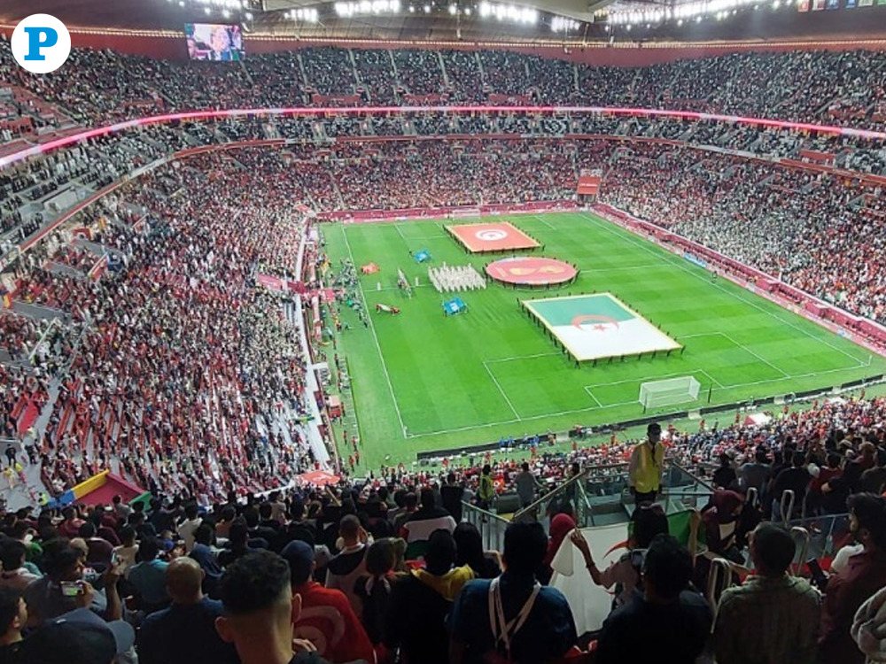 A general view of Al Bayt Stadium during the FIFA Arab Cup 2021 final between Algeria and Tunisia in this December 18, 2021 file photo. Pic by: Salim Matramkot/The Peninsula