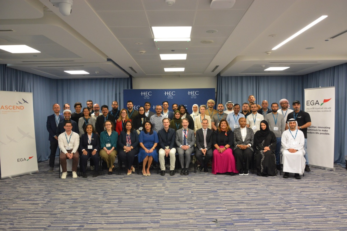 HEC Paris Doha and EGA participants.