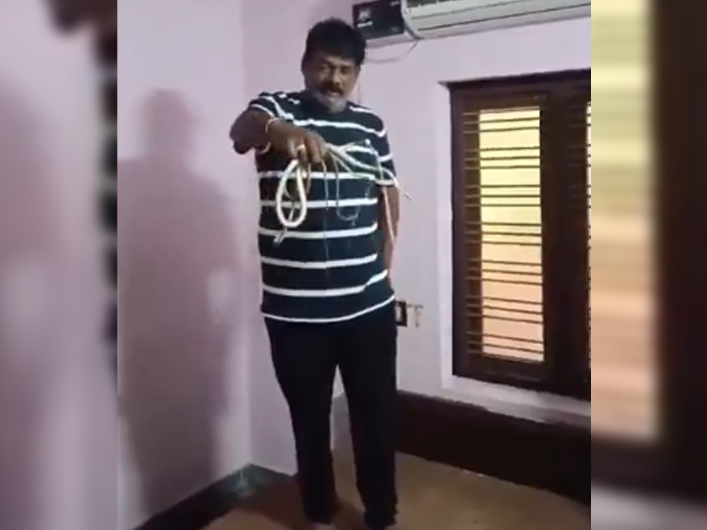 Screengrab taken from social media