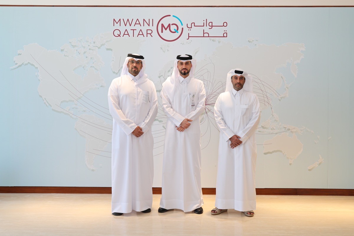 Mwani Qatar officials on the occasion. 