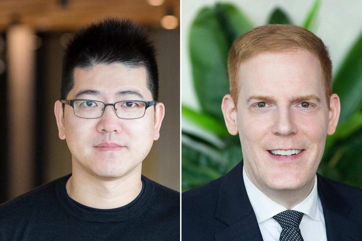 Robert Xu (left), Managing Director and Partner, BCG and Dr. Lars Littig, Managing Director and Partner at BCG.