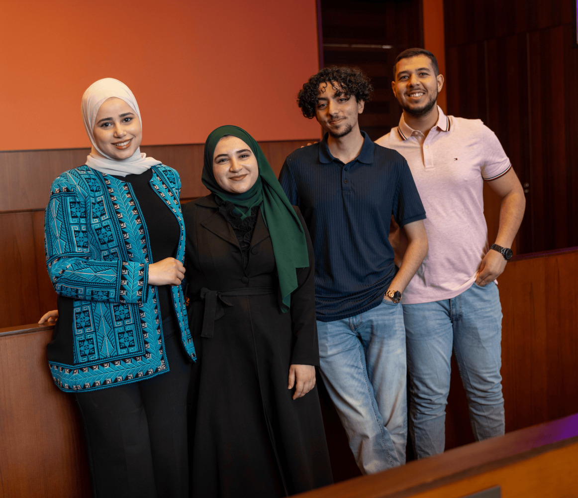 Al Quds Bard College students.