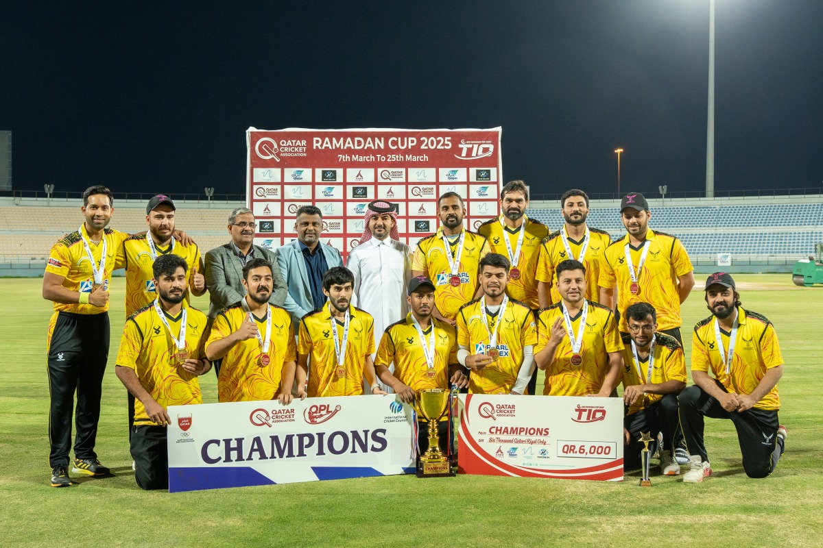 QCA Secretary-General Khalid Saleh Al Rumaihi honoured the winners, runners-up and standout players during the award presentation.