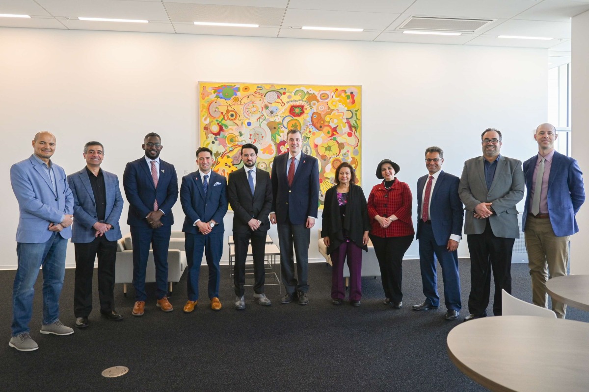 Officials from the two entities at the MoU signing. 