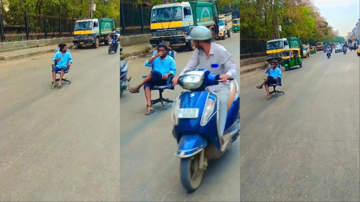 Screengrab from the video shared by the Bengaluru City Police on its X platform, formerly known as Twitter, on April 17, 2025. 
