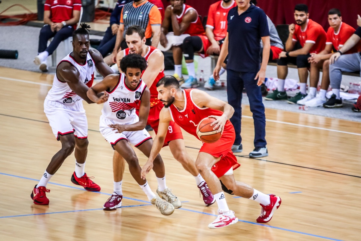 Caption: Al Arabi will aim for their fourth Amir Cup Basketball title.