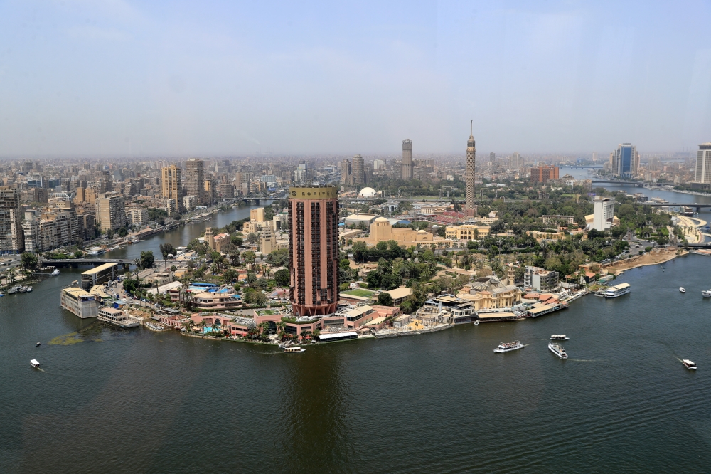 This photo taken on April 21, 2025 shows a view of Cairo, the capital city of Egypt. (Xinhua/Sui Xiankai)
