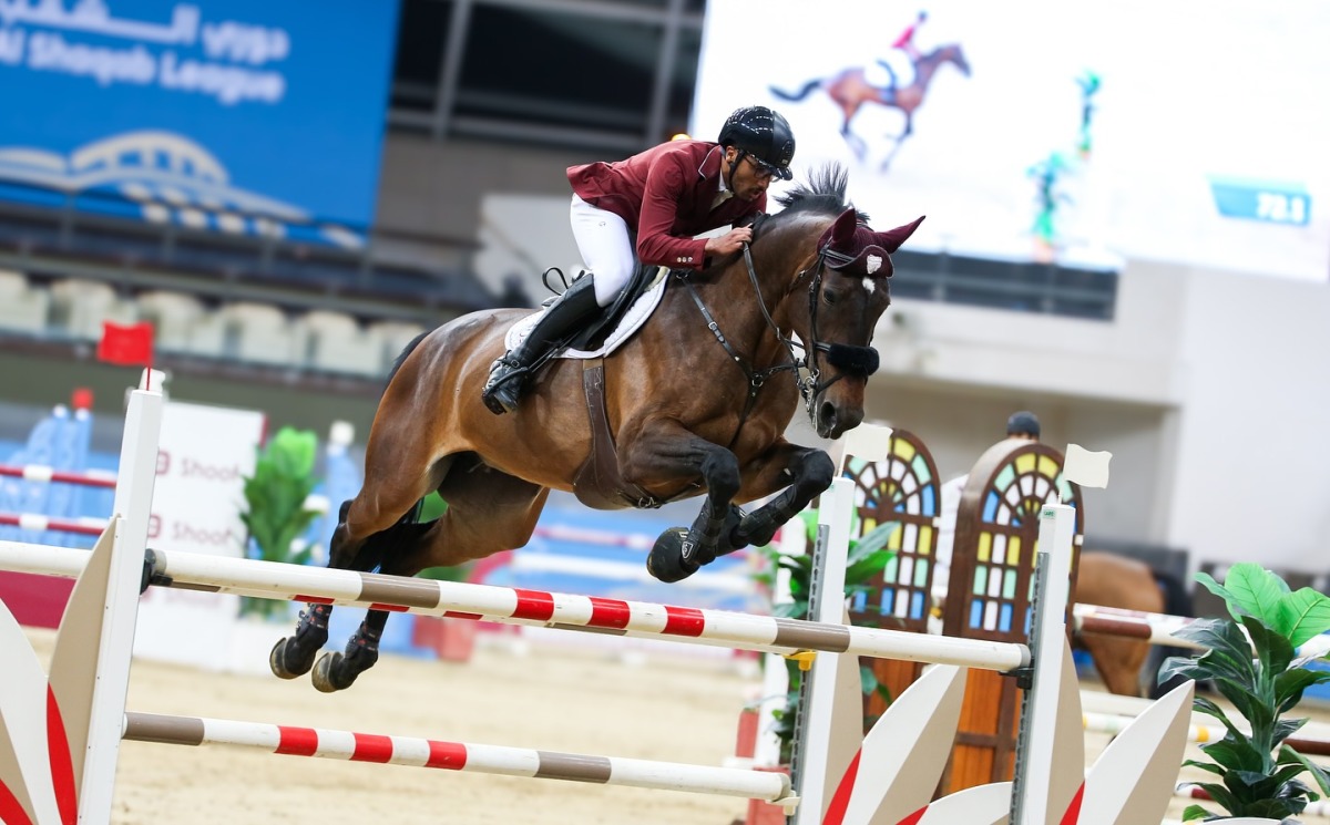 Action during the Al Shaqab International League in this file photo.