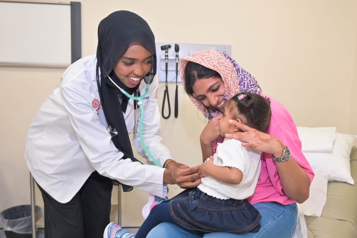 The annual event gave students who are entering the third year of the medical curriculum in Fall 2025 an opportunity to interact with babies, toddlers and children aged between one month and six years.
