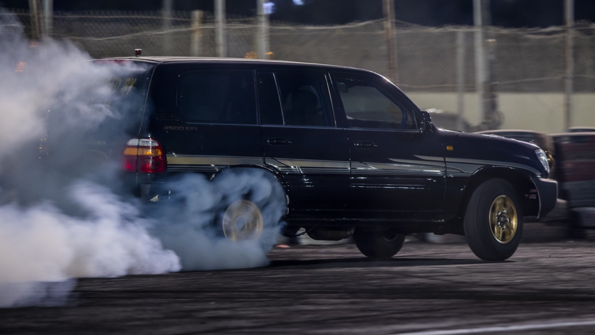 Action during the fourth and final round of the 2024-2025 Qatar Free-Style Championship.
