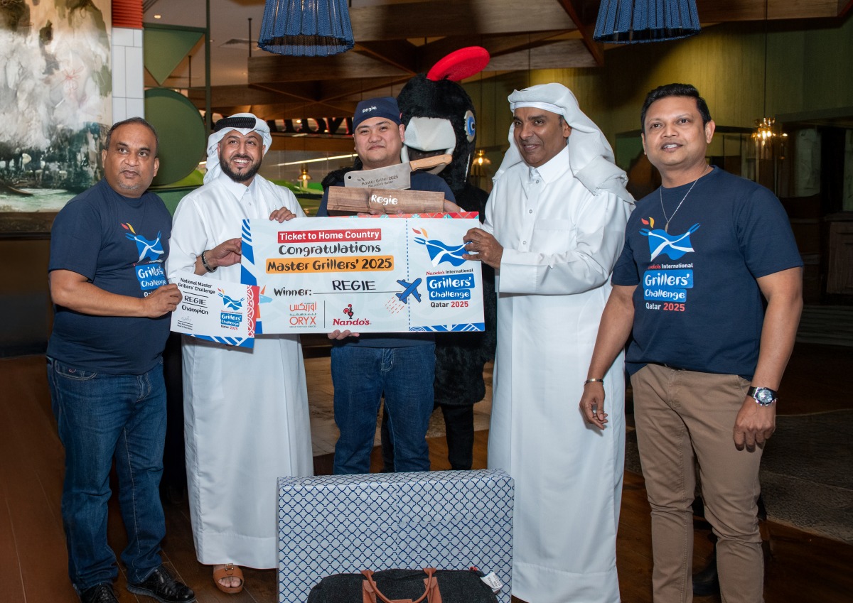 Officials during the ceremony to crown the winner.