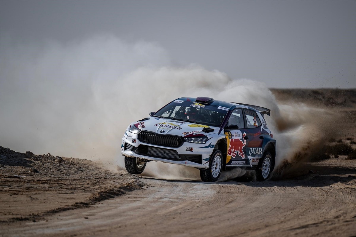 Qatar's Nasser Saleh Al-Attiyah is chasing a record-breaking 20th regional title in Saudi Arabia.