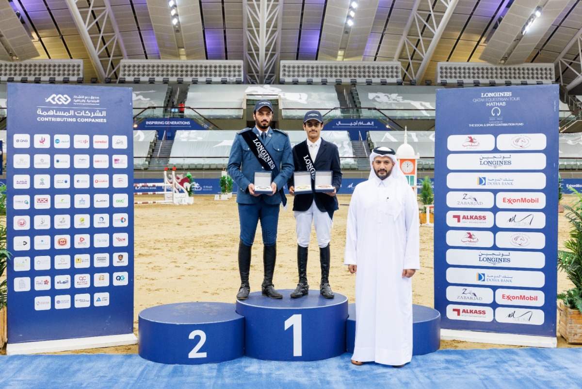 The Small Tour 115cm Accumulator with Joker class was clinched by Saif Mohammed Al Nuaimi while Saeed Nasser Al Qadi came in second.
