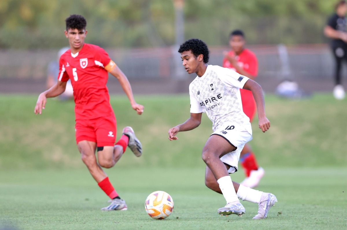 Jordan U-16 training camp at Aspire lasted for a week.