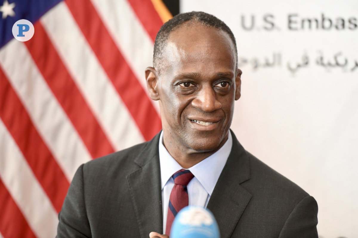 US Ambassador to Qatar H E Timmy Davis. Picture: Amr Diab / The Peninsula 