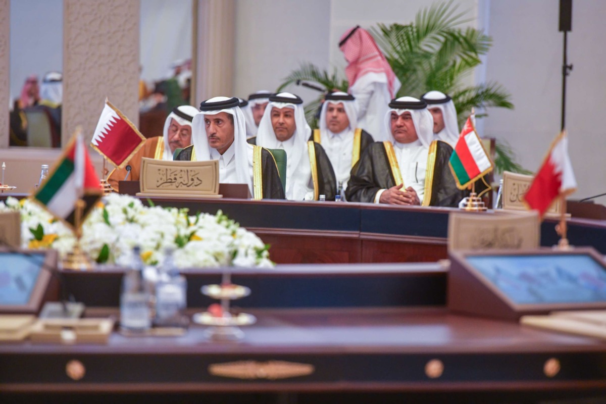 Chairman of the QMC H E Sheikh Hamad bin Thamer Al-Thani heading Qatar delegation at the meeting.
