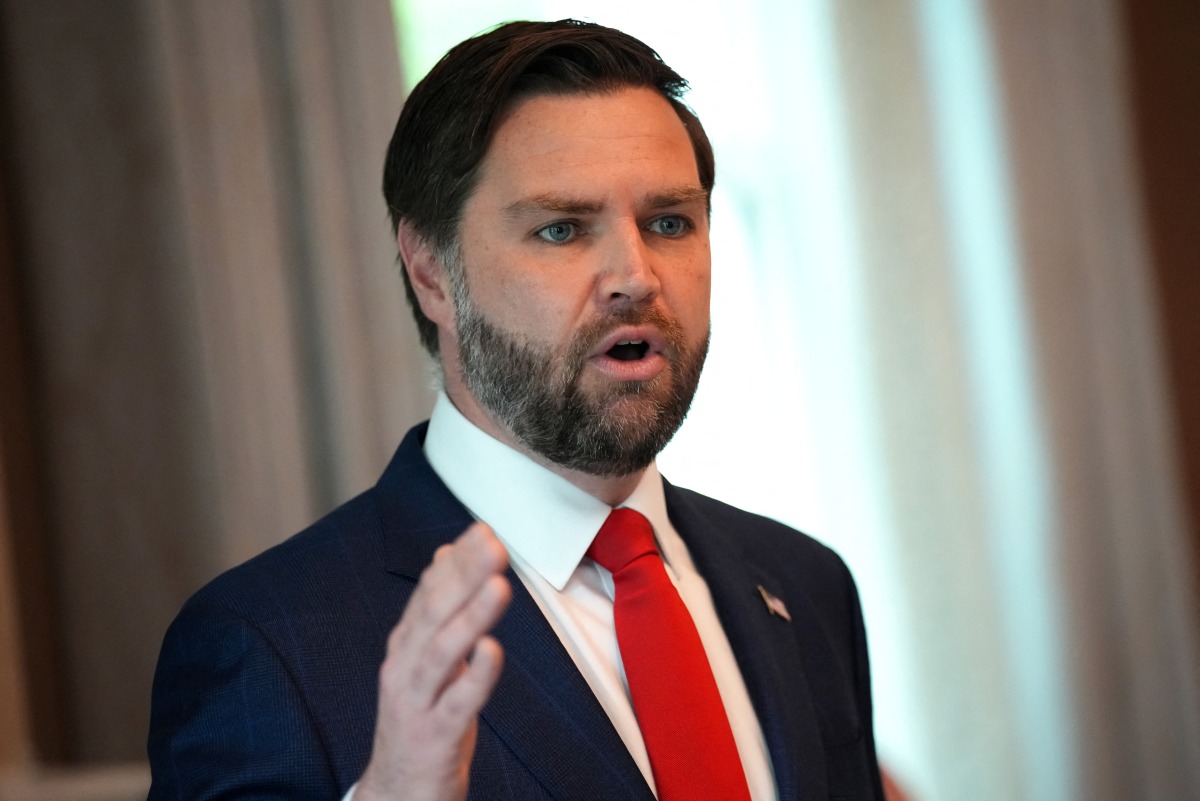 Photo used for representational purposes. U.S. Vice President JD Vance speaks during a National Police Week breakfast at the Vice President's residence on May 14, 2025 in Washington, DC. Photo by Andrew Harnik / GETTY IMAGES NORTH AMERICA / Getty Images via AFP.