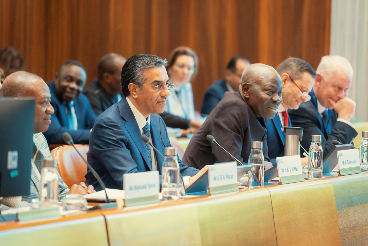 Minister of Labour H E Dr Ali bin Samikh Al Marri at the Global Fair Recruitment Initiative Conference: The Way Forward: From Policy to Practice