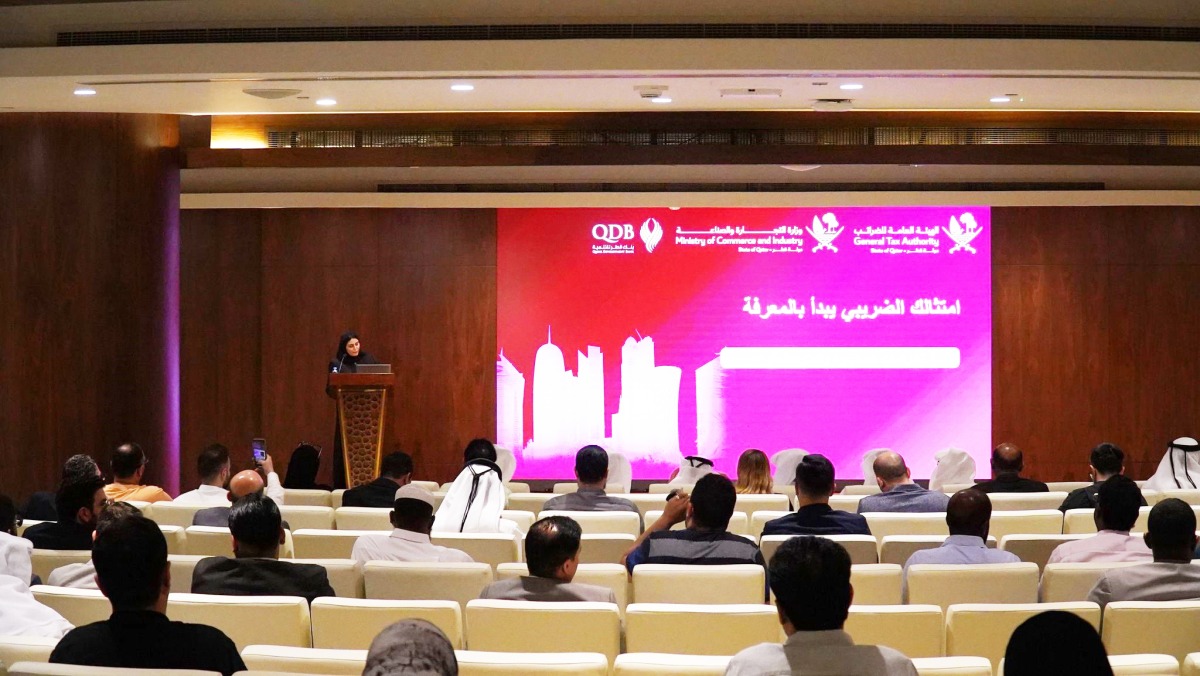 An official addressing the gathering during the workshop.