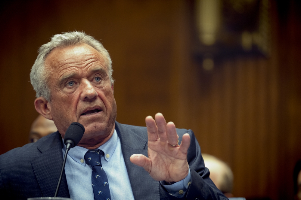 Health and Human Services Secretary Robert F. Kennedy Jr. addresses a Senate panel this month. Marvin Joseph/The Washington Post