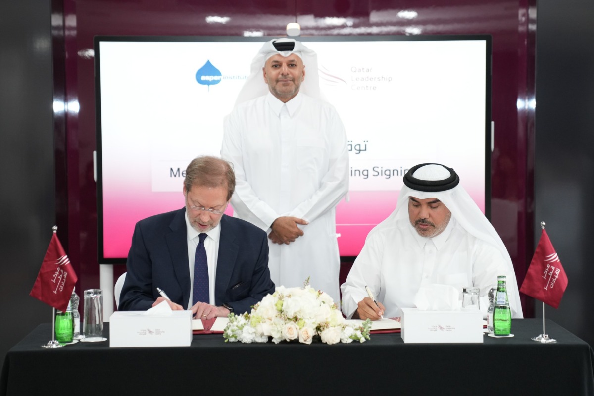 Officials during the agreement signing between the two organisations.