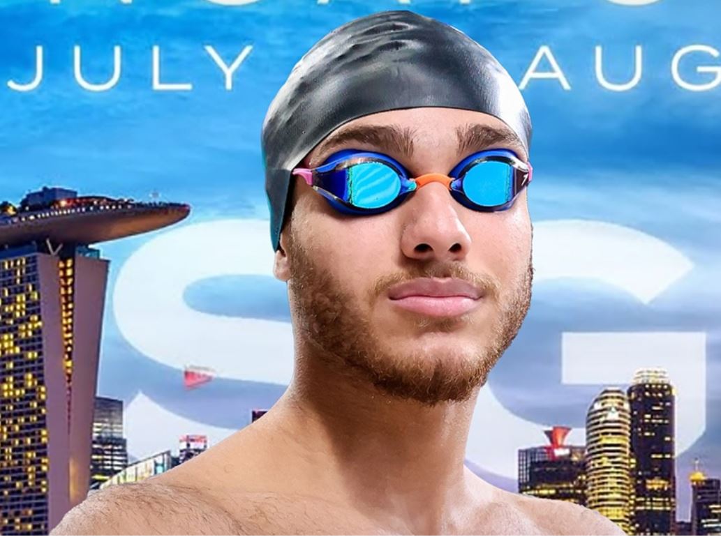 Team Qatar swimmer Ali Sayed 