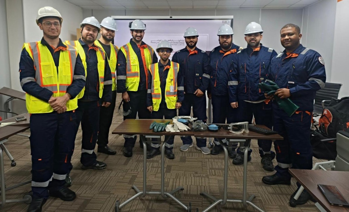  Participants during the training course.