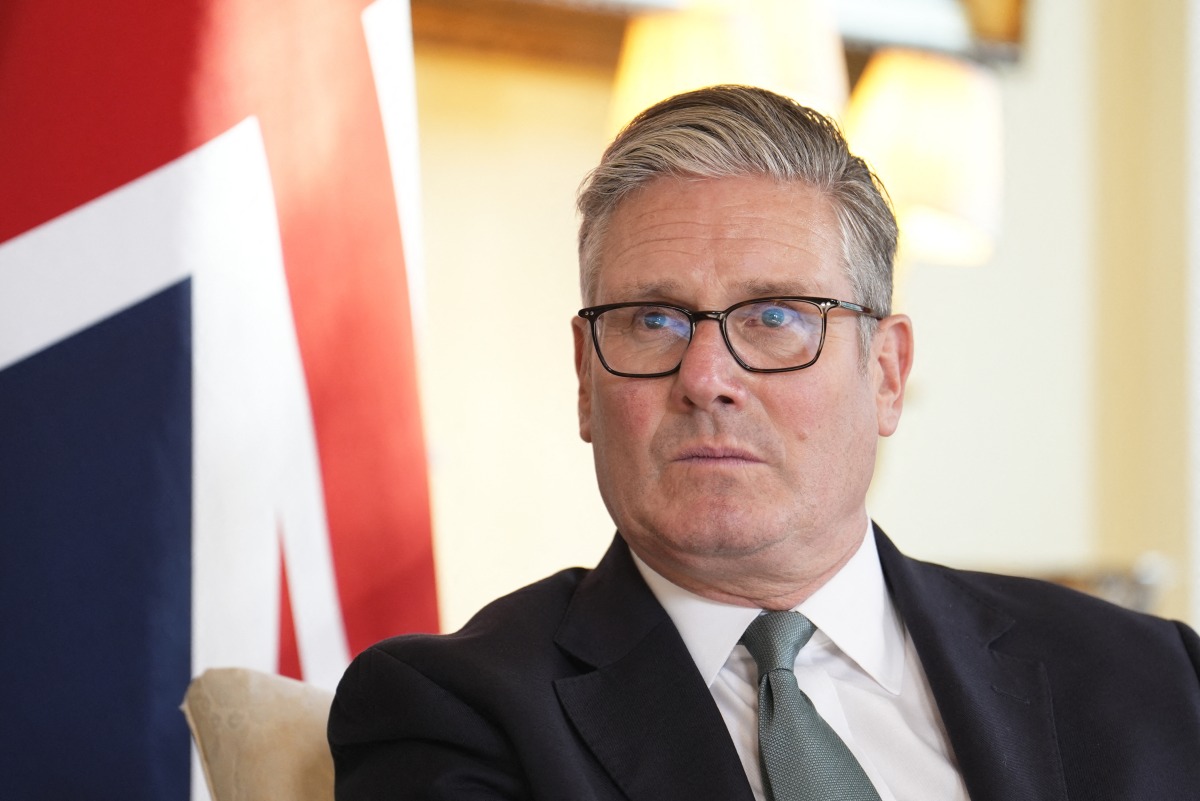 File photo of British Prime Minister Keir Starmer.
