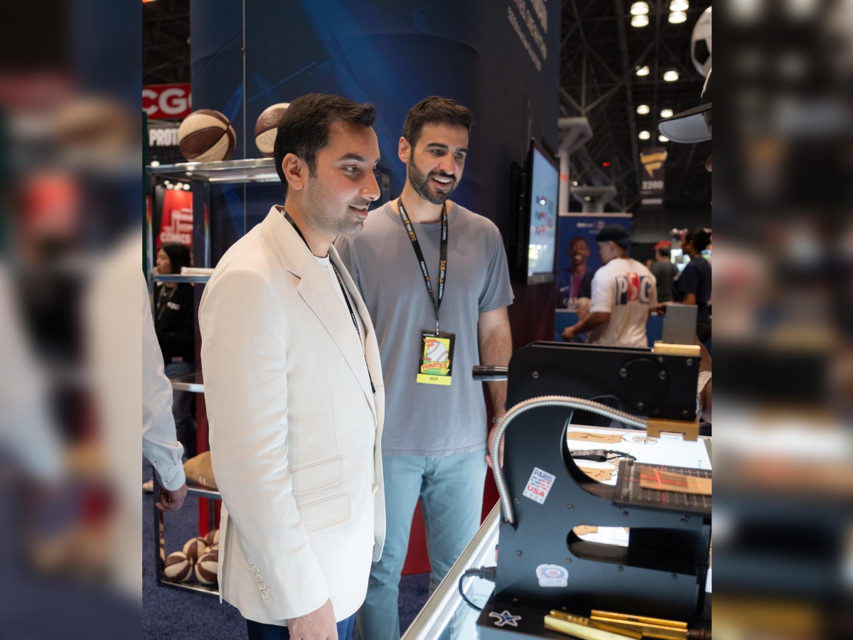 Director of the Government Communications Office H E Sheikh Jassim bin Mansour bin Jabor Al Thani; and Chief Executive Officer of Visit Qatar Eng. Abdulaziz Ali Al-Mawlawi at the event.