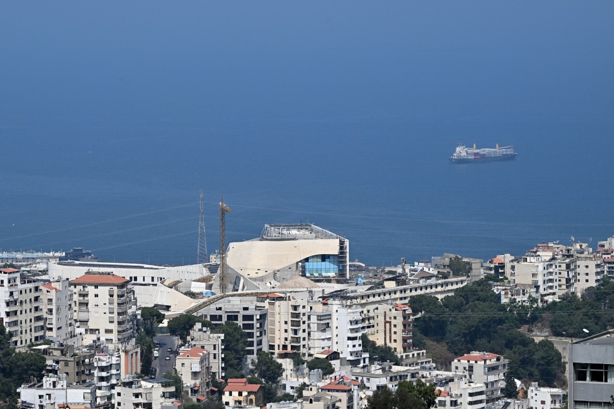 Photo used for representational purposes. This picture shows US Embassy building in Awkar east of Beirut on June 23, 2025. Photo by JOSEPH EID / AFP).