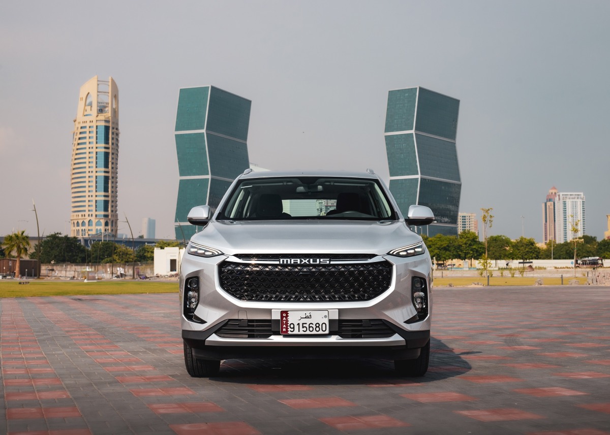 Front view of the Maxus D60 SUV.