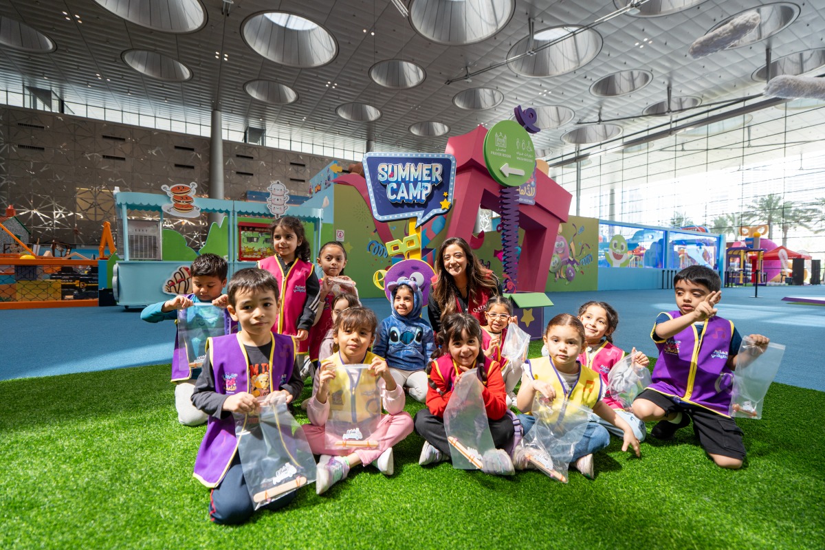 Children having fun at the QTF Summer Camp.