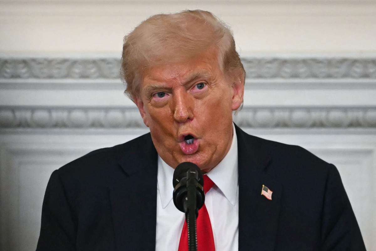 US President Donald Trump. AFP photo.