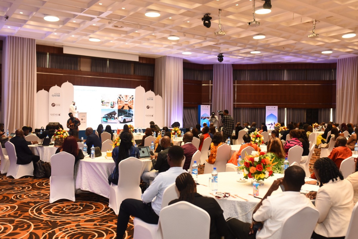 Officials and participants during the roadshow in Nigeria.