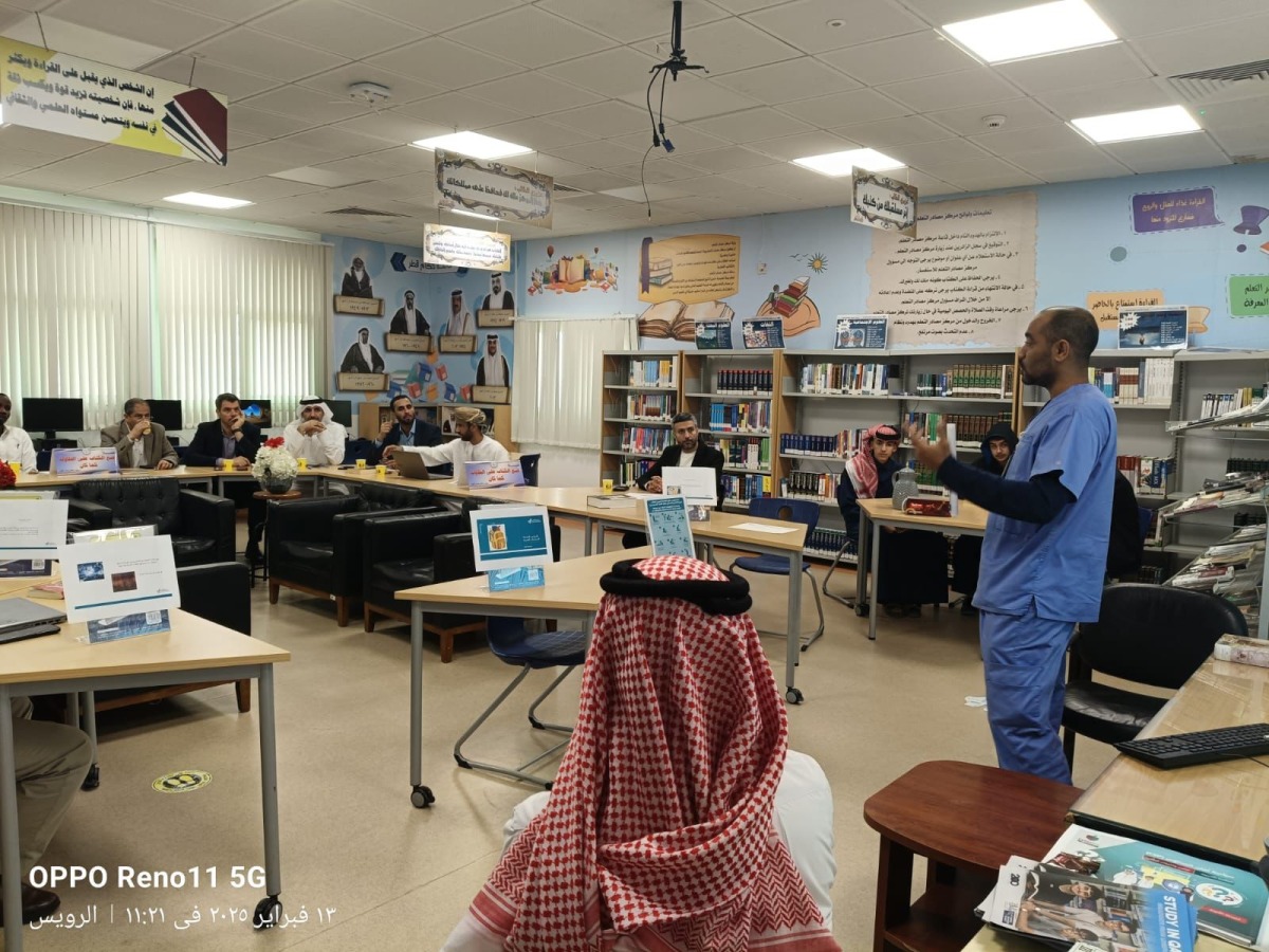 Participants during a session of the training.