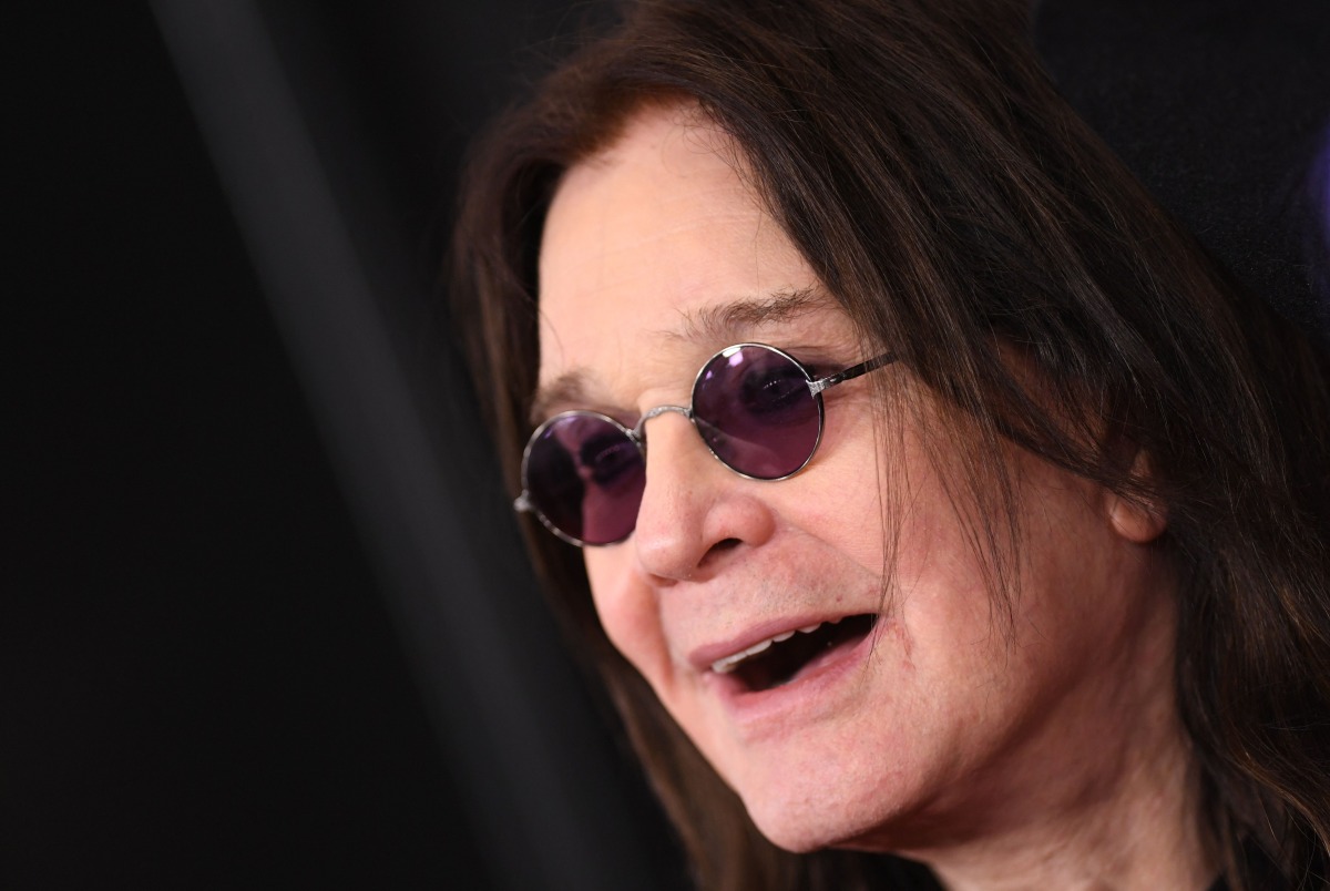 (FILES) British singer-songwriter Ozzy Osbourne arrives for the 62nd Annual Grammy Awards on January 26, 2020, in Los Angeles. (Photo by VALERIE MACON / AFP)
