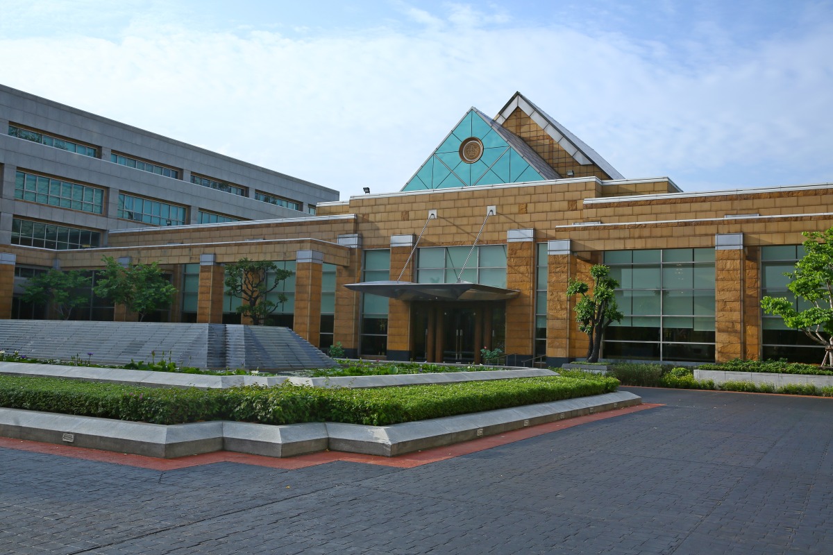 This photo taken on July 25, 2025 shows a view of the Thai Foreign Ministry in Bangkok, Thailand. (Xinhua/Sun Weitong)
