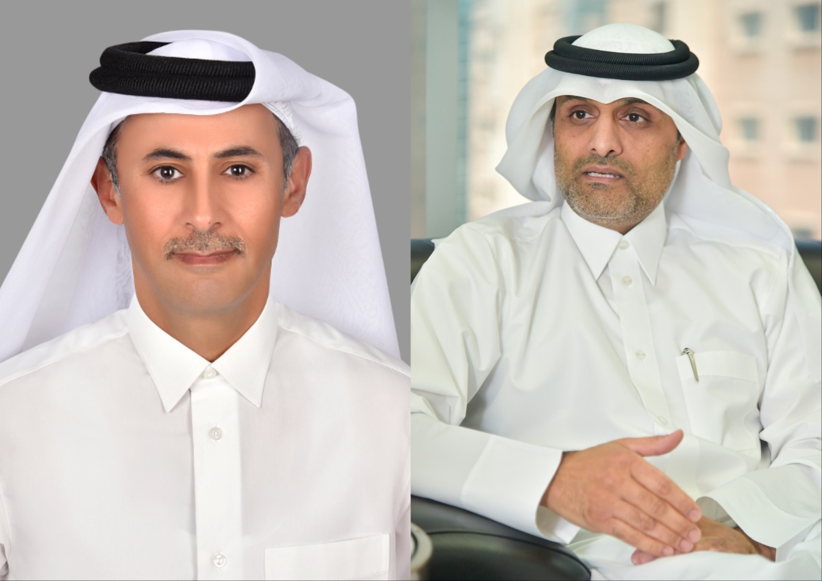 From left: Managing Director of HMC HE Mohammed bin Khalifa Al Suwaidi, and HMC’s Chief of Patient Experience and Director of the Hamad Healthcare Quality Institute Nasser Al Naimi.