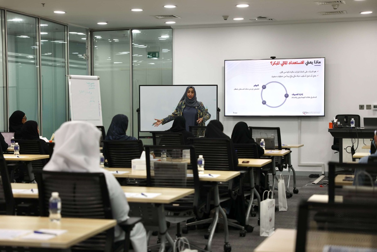 Participants during an awareness workshop.