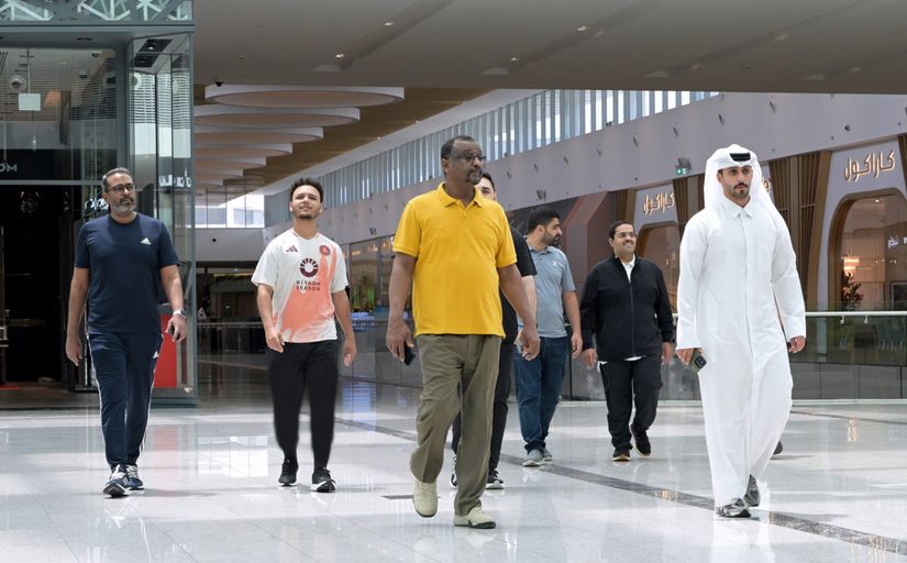 Participants engage in the challenge organised by the Ministry.