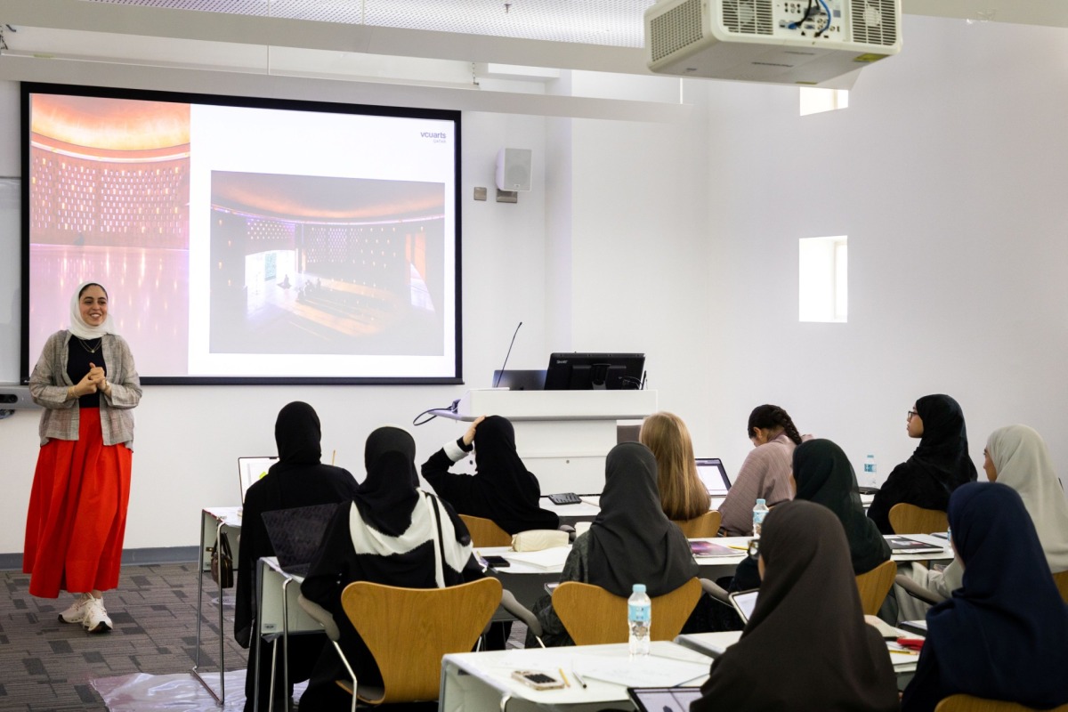 Participants during a session of the summer program.