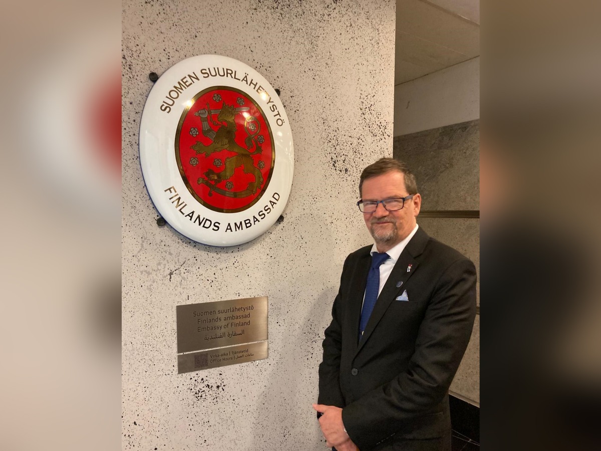 Outgoing Finnish Ambassador to Qatar H E Pekka Voutilainen