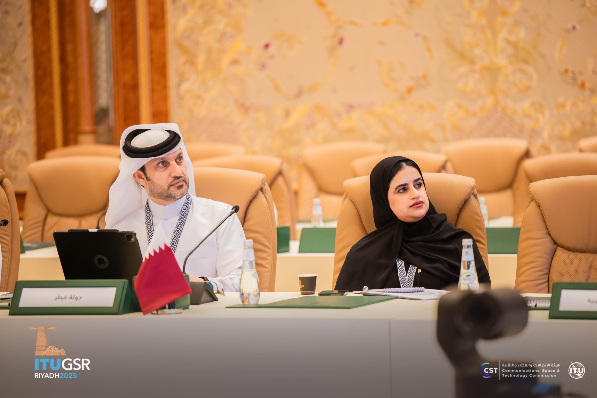 Officials during the meeting in Riyadh. 