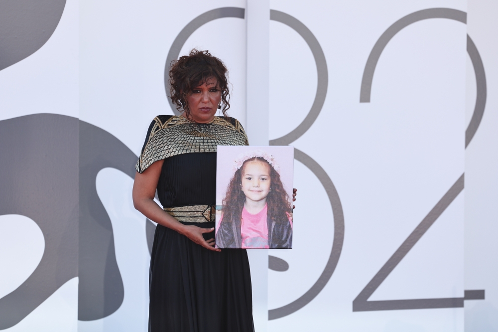 Director Kaouther Ben Hania of the film 