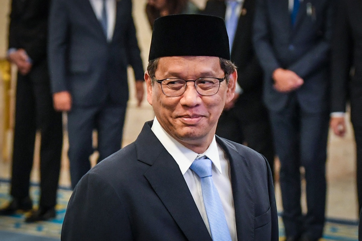 Indonesia's newly appointed Finance Minister Purbaya Yudhi Sadewa attends his swearing-in ceremony at the Presidential Palace in Jakarta on September 8, 2025. (Photo by AFP)