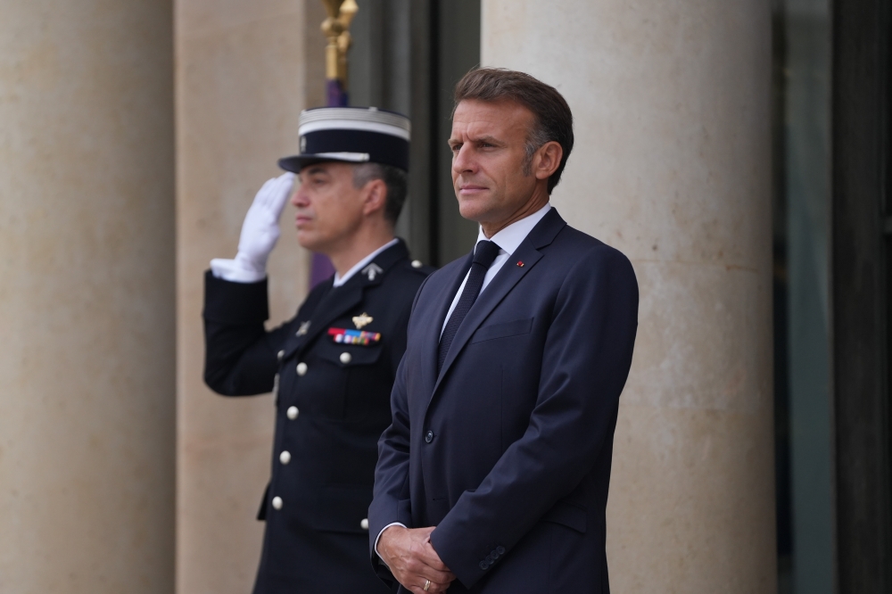 French President Emmanuel Macron / Photo: Nathan Laine/Bloomberg