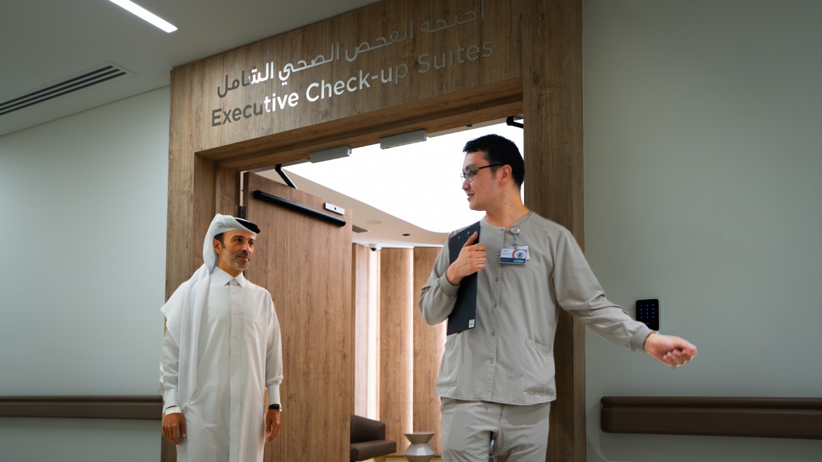 The executive check-up suites at the Korean Medical Center.